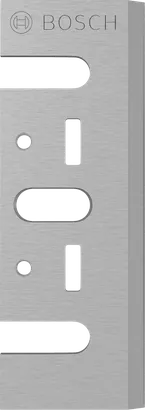 Cuchilla cepilladora Bosch PRO 82 x 29 x 3 mm para un corte suave.